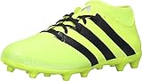adidas Men's ACE 16.3 Primemesh FG/AG Soccer Shoe, Solar Yellow/Black/Metallic Silver, 11 M US