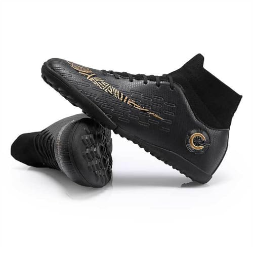 Mens Soccer Cleats Football Boots High-Top Outdoor/Indoor Training Athletic Sneaker4