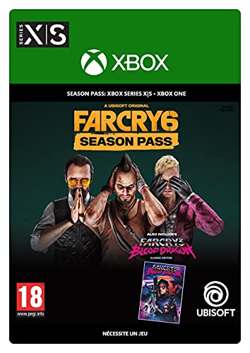 Far Cry 6 Season Pass Xbox avec 3 DLC exclusifs en code de téléchargement