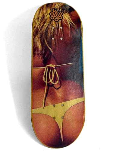 Yellowood Fingerboard Deck - Backside 33mm