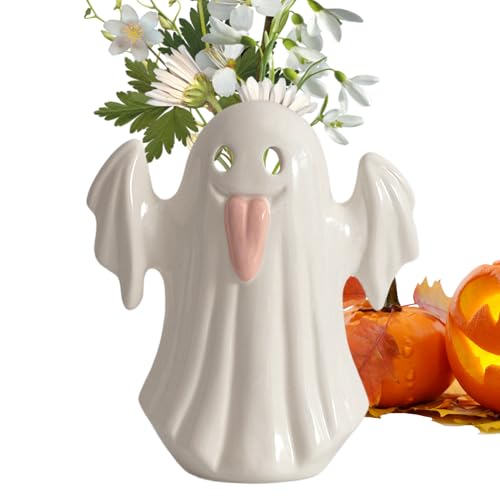 Figurine Fantôme Vase Décor de Table et Centre de Table Halloween - 2
