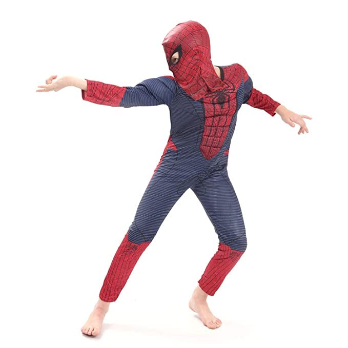 Pipravtra Superhero Bat in Man Spidermani Costume for Kids/Halloween Party/Birthday Party/Theme Party (Spiderman 5-7) Multicolour (B0BNBWWPDH) Amazon Price History, Amazon Price Tracker