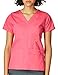 WonderWink Women's Peek-A-Boo Top, Hot Pink, Medium