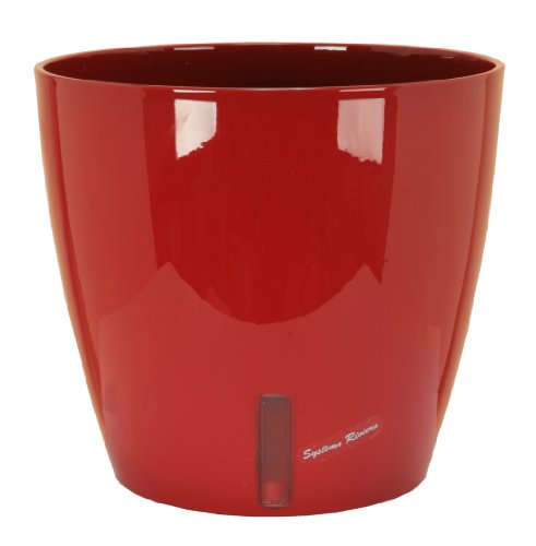 Riviera-Pot DE Fleurs EVA Rond Ø31-ROUGE