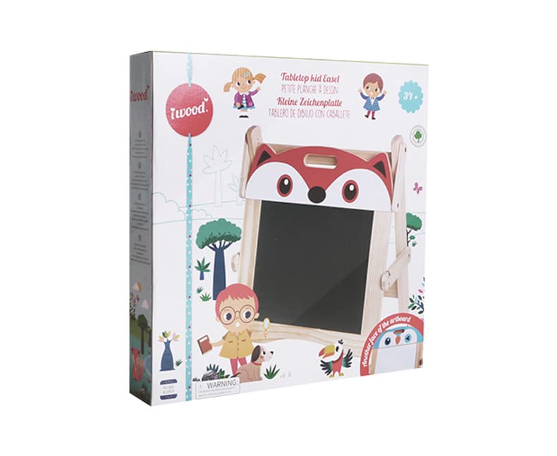 IwoodWooden Set, Drawing Board with Easel