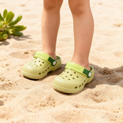 Image of Toddler Clogs Kids Water Children Shoes Garden Clog Boys Girls Sandals Slippers for Summer Indoor Outdoor Beach Pool