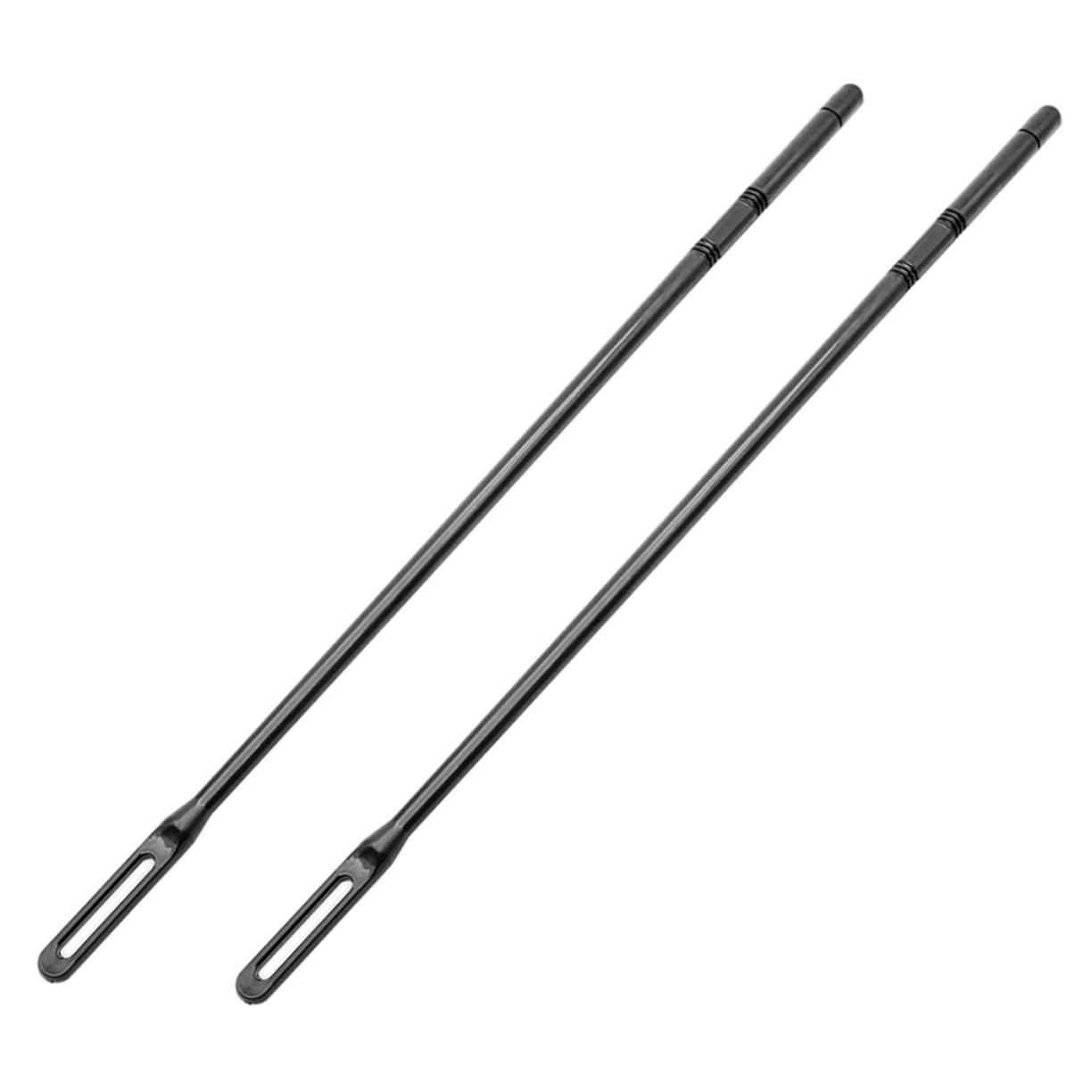 JEWEDECO Flute Clean Stick Flute Accessories 2pcs Flute Cleaning Tools Silk Swab for Flute Plastic Rod