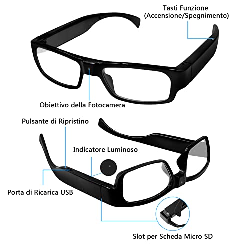 ZGSZ Occhiali fotocamera