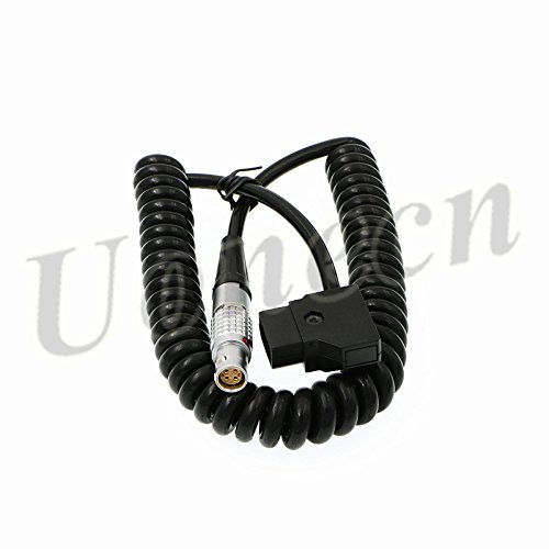 Uonecn Anton Battery Power Spring Cable 6 pin Female to Dtap for Red Scarlet Epic Camera