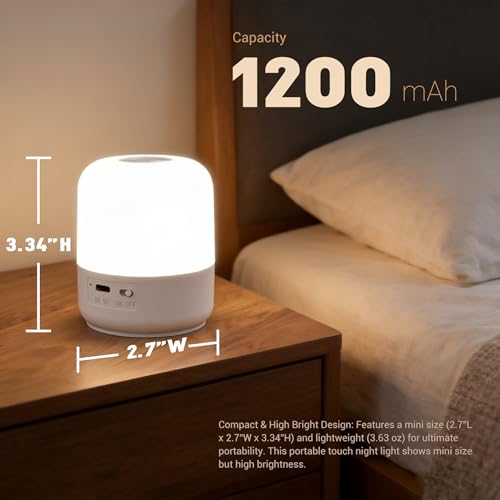 Image of ELEPHANTBOAT 3-Color Rechargeable Camping Light 1200mAh Dimmable Foldable