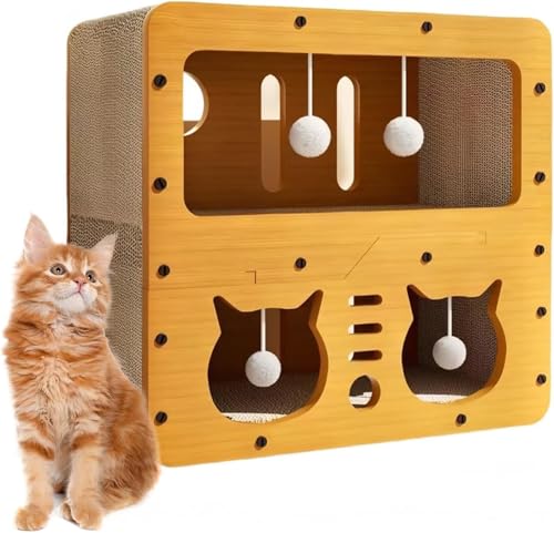 キャット猫爪研ぎ ハウス 階段 猫 爪研ぎハウス 大型 猫 ダンボールハウス おしゃれ 猫 爪研ぎ 段ボール 大きめ 猫ハウス 木製 夏 猫 爪研ぎベッド 屋内 爪研ぎ 猫 ダンボール 2段 キャットハウス 隠れ家 猫爪とぎボード 猫の巣 耐摩耗性 脱落防