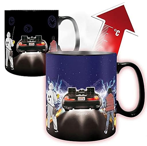 Retour Vers LE Futur - Time Machine - Mug thermoréactif 460ml | Ya disponible en tu tienda friki favorita! En mundofriki.es!