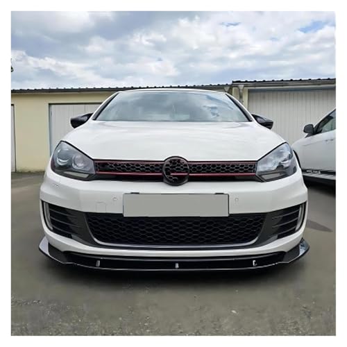 Couvercle diffuseur pare-chocs avant Golf 6 MK6 finition carbone premium - 3