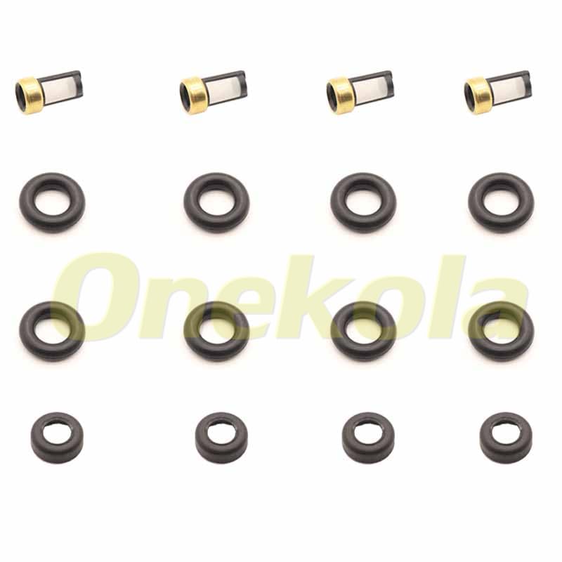 Fuel Injector Service Repair Kit Filters O rings Seals Grommets For For Honda Civic For Acura Rdx Rsx K20 K24 16450-RWC-A01 EWLKJ00429 - (Color: 20 piece set)