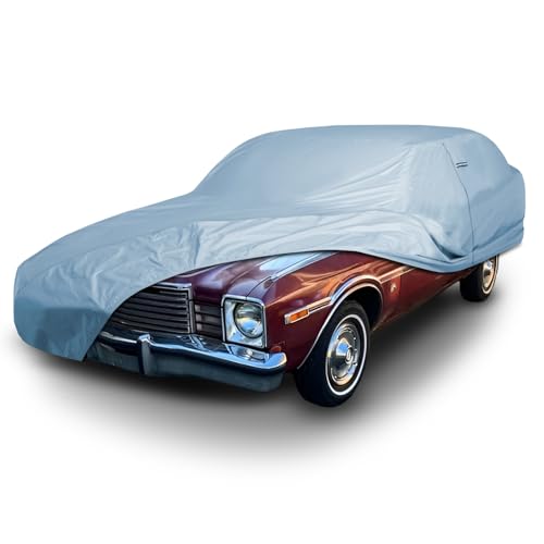 Image of iCarCover Premium Car Cover for 1976-1980 Dodge Aspen 4-Door Heavy Duty Waterproof All-Weather Automobiles Custom Fit Indoor Outdoor UV Snow Protection Covers with Straps and Bag