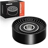 A-Premium Belt Idler Pulley Compatible with Ram 1500, 2500, 3500, 4500 & Jeep Grand Cherokee & Dodge Grand Caravan, Charger, Journey, Durango, Challenger & Chrysler Town & Country & Volkswagen