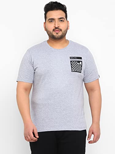 Image of Urbano Plus Men's Graphic Printed Half Sleeve Regular Fit Cotton T-Shirt