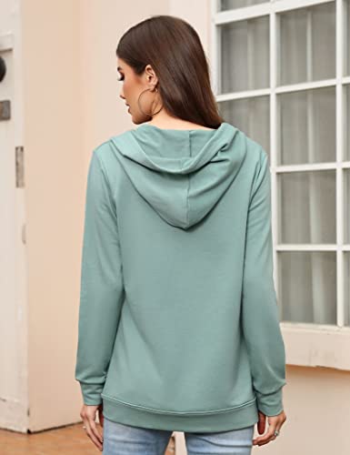 MISSKY Women's Casual Long Sleeve Zip up Jacket with Pockets Running Sweatshirts Jackets4