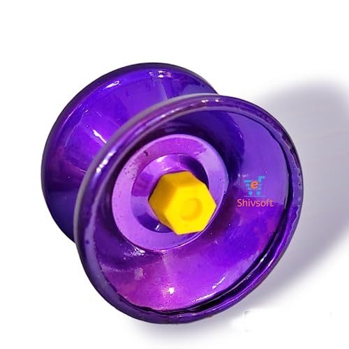 Shivsoft ® Fine Quality High Gloss high Speed Metal YoYo Spiner Toy (1 pcs) (Color May Vary) Make in India - Image 3 thumbnail