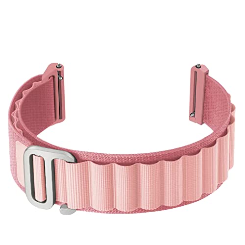 Image of ACM Watch Strap 22mm compatible with Amazfit Helio | Nylon Sports Hook Band