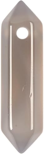 Vista 112 de Cuarzo rosa de 1.28 pulgadas (1.260 in) con piedras preciosas naturales hexagonales para hacer joyas, cuentas de curación de reiki de chakras