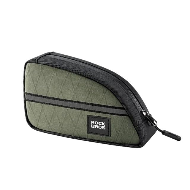 Borsa con telaio triangolare for bicicletta in nylon portatile da 1 pezzo | Memorizza attrezzi da ciclismo e piccoli oggetti for gli spostamenti quotidiani e i viaggi(080-1)