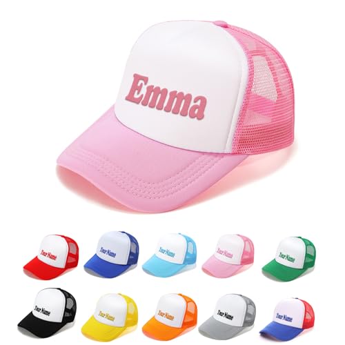 Personalized Baseball Cap Design Your Own Hats Custom Hats Logo Baseball Adjustable Hat for Boys Girls Child Adult