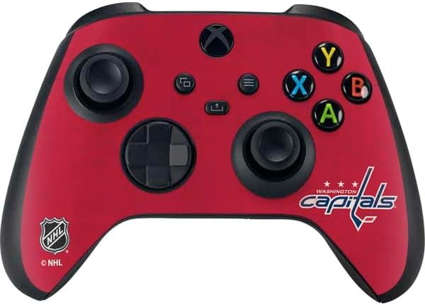 Skinit Decal Gaming Skin Compatible with Xbox Series X Controller - Officially Licensed NHL Washington Capitals Home Jersey Design