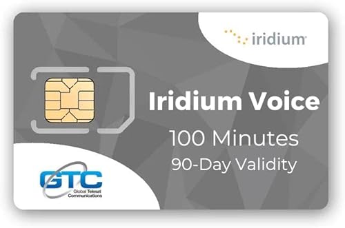 Iridium Prepago Airtime - 100 minutos 90 días de validez