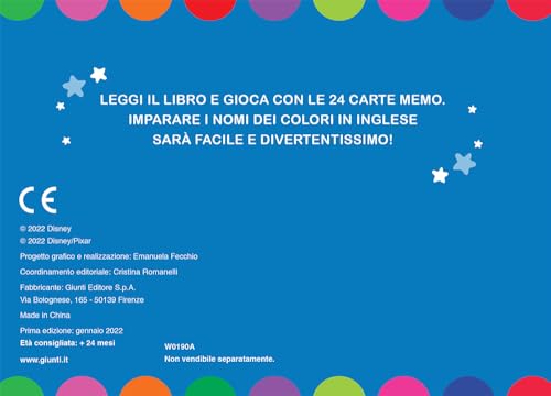 Colours. Memo Leggi E Gioca. Ediz. A Colori. Con 24 Carte - 2