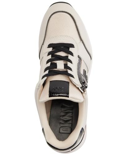 DKNY Women's Kai Lace Up Wedge Sneaker4