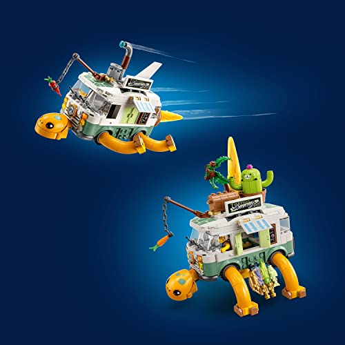 Image of LEGO DREAMZzz Mrs. Castillo's Turtle Van 71456, 2-in-1 Vehicle Building Set for Kids, Boys, and Girls Ages 7+