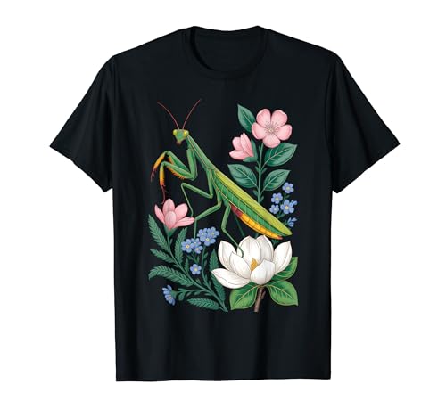 Cottagecore Praying Mantis Botanical Aesthetic T�V���c