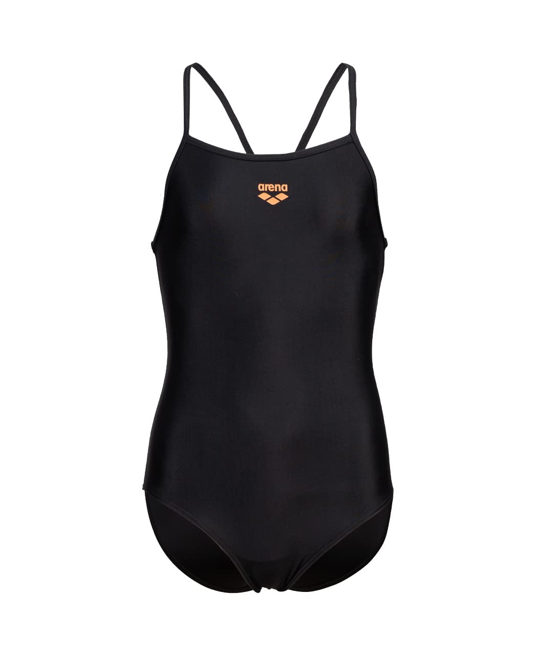 ARENA Feel Light Drop Back Solid Bañador de Una Pieza para Niña, Bañador Deportivo de Secado Rápido en 100% Poliéster Reciclado y Resistencia al Cloro