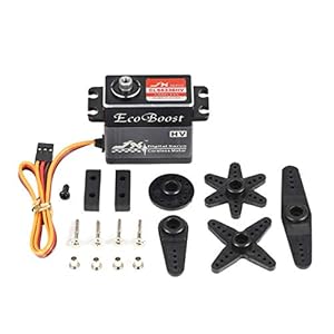 Jx Cls6336Hv 35Kg 6-7.4V Hoogspanning Metal Gear Aluminium Shell Digitale Coreless Servo Voor 1/8 Rc Car & 2000mm Fixed…