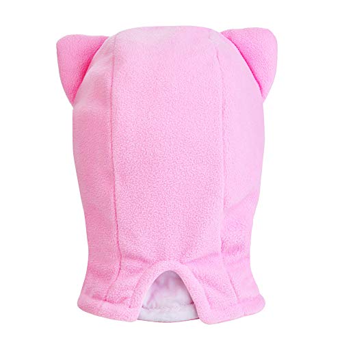 Boys Girls Winter Warm Hat Kid Fleece Caps Windproof Balaclava Face Cover Mask3