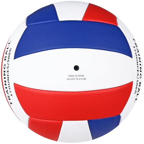 Image of RUN2PEAK Heavy Weight Volleyball Ball Official Size 5 Setter Training Volleyballs PU Practice Volley Balls for Indoor Rebounder Equipment Setters Weighted Volleyball Setting Trainer