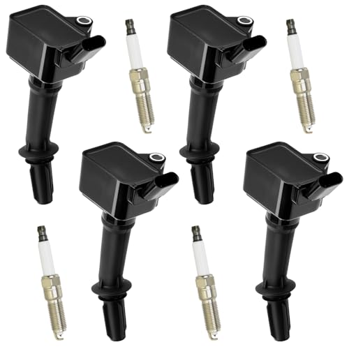 Image of 4 PCS UF802 Ignition Coil Pack with Iridium Spark Plug Compatible with 2016-2022 Chevrolet Buick Chevy Equinox Malibu Cruze Volt GMC Terrain Buick Encore 1.5L 1.4L L4 GN10797 C-939 12635672