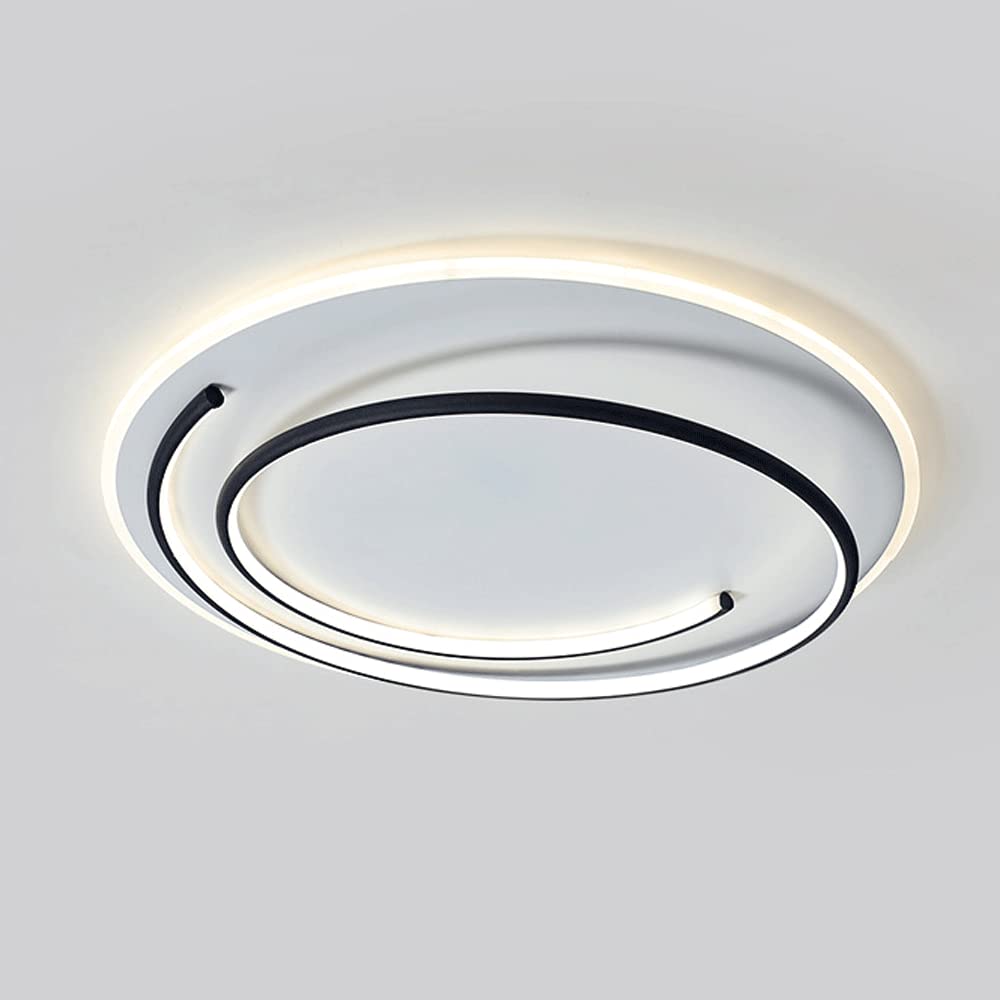 Plafonnier 6000K non dimmable rond en métal pour décoration créative