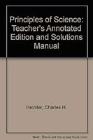 Teachers Edition Principles Of Science Book One 3rd Edition 0675075343 Book Cover