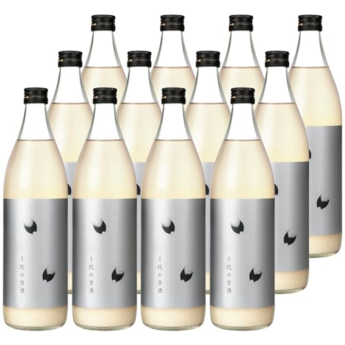 米のさくら屋 千代の甘酒 900ml×12本 ノンアルコール 無添加 砂糖不使用 甘さ控えめ 米糀100% 北海道産 ゆめぴりか ギフト プレゼント 内祝い 贈りもの 贈答用 女性