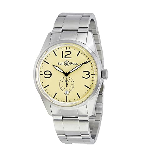 Bell and Ross Original Automatic Beige Dial Men's Watch BR123-BEI-ST-SS