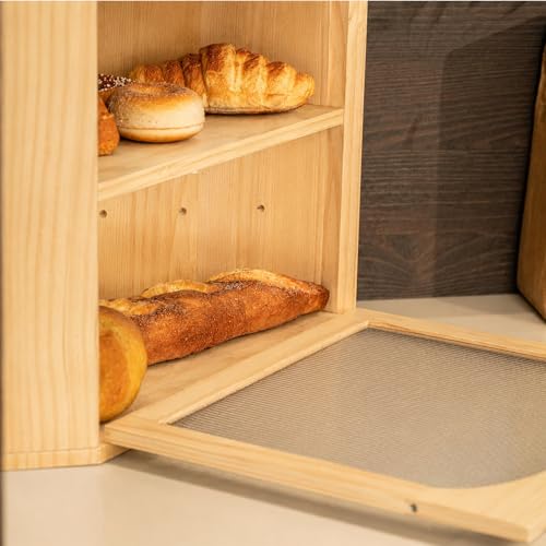 Solid Wood Bread Box - image 9
