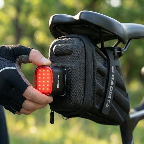 Sacoche de selle VTT imperméable GADISTA coque rigide compacte de 1,2 litre
