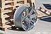 OE Wheels CV93 20 Inch Rims and Tires Fit Silverado 1500 Style 6x139.7 20x8.5 Chrome with Chrome Insert - Hollander 5660 - Dueler H/L Alenza 275/55-20 (Set of 4)