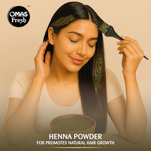 Natural Hair Color Combo Pure Henna & Indigo Powder 200g miniatura 5