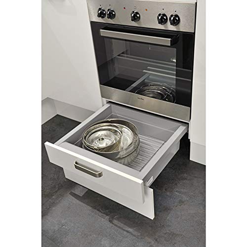 Küchenunterschrank Herdsockelschubkasten Schublade f. Einbauherd 60cm 4teilig