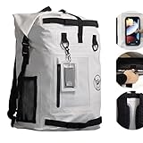 South Bay Beach Life™ - Premium 35L Waterproof Dry Bag Backpack - Kayak, Fishing, Boating...