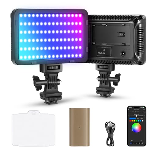 NEEWER RGB Video Light with Replacement Battery