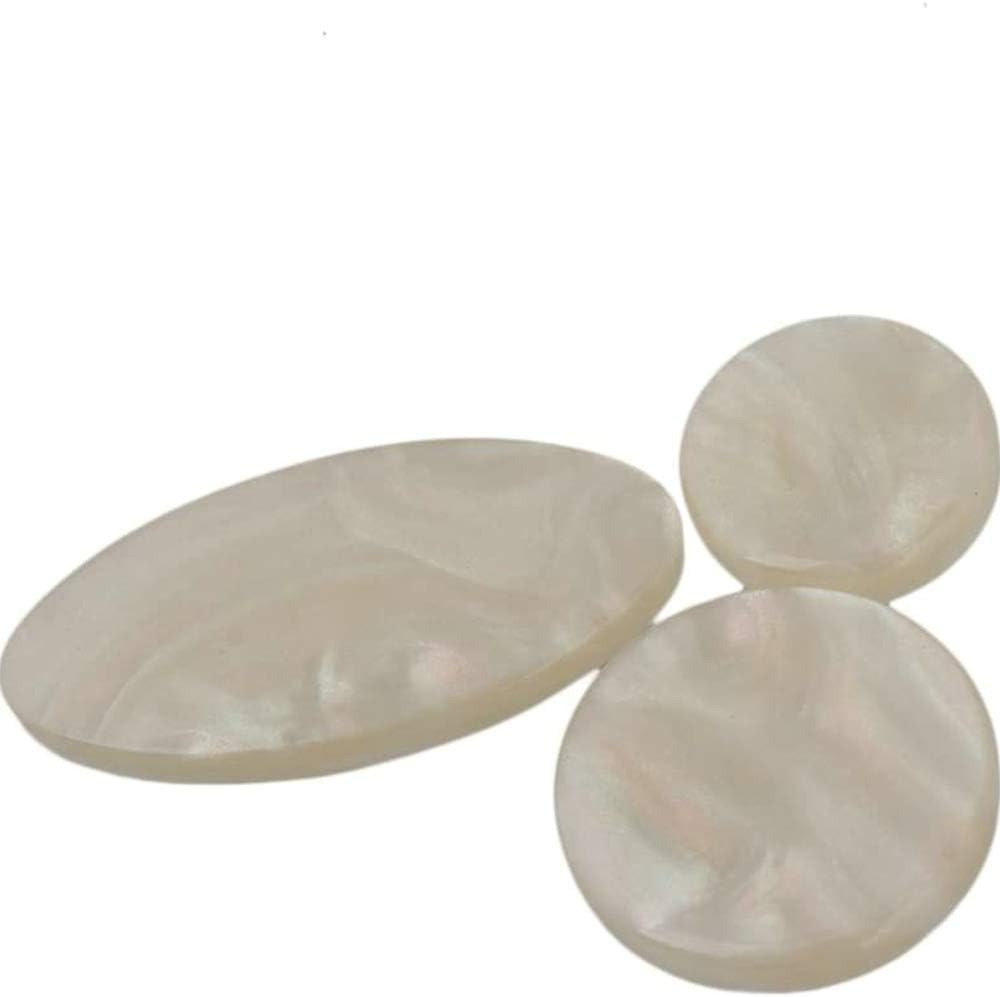 MUPOO Saxophone Key Button Inlays, Set of 9PCS Sax Key Button Accessory Parts for Alto/Tenor/Soprano Sax : Musical Instruments